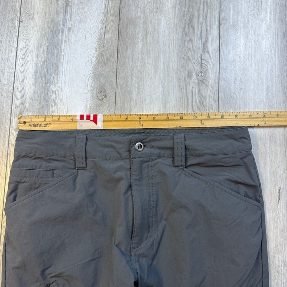 Patagonia Quandary Shorts Mens 33 Gray Hiking Stretch Quick Dry Outdoors * - Picture 3 of 12